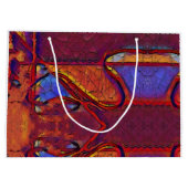 Dried Earth Große Geschenktüte (Rückseite)