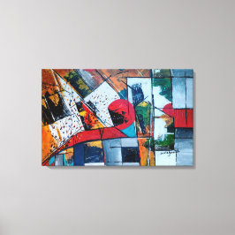 Dried Leaves Leinwanddruck