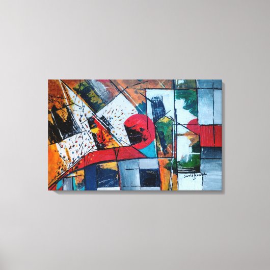 Dried Leaves Leinwanddruck (Vorderseite)