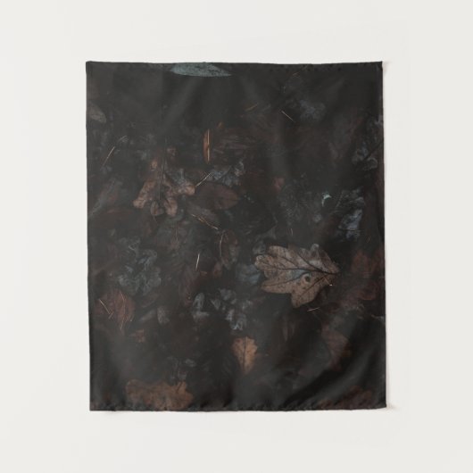 Dried leaves wandteppich (Vorderseite)