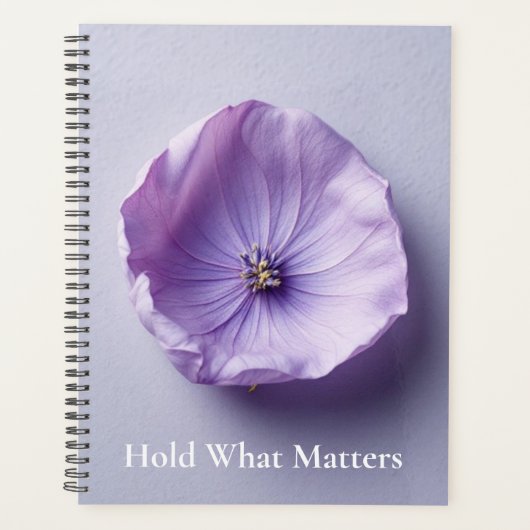 Dried Petal Preservation | Delicate Botanical Art Planer (Vorderseite)