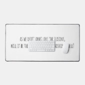 Drift Apart Desk Mat Schreibtischunterlage (Tastatur & Maus)