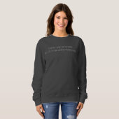 Drift Apart Women's Basic Sweatshirt (Vorne ganz)