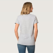 Drift Apart Women's Basic V-Neck T - Shirt (Rückseite Vollansicht)