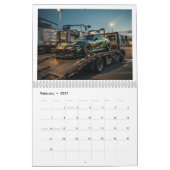 Drift-Auto-Kalender Kalender (Feb 2027)