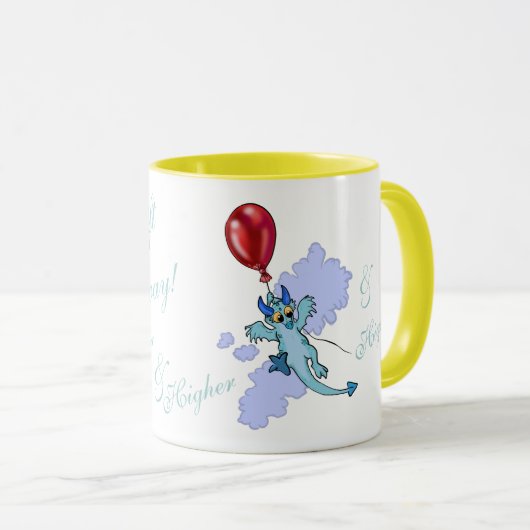 Drift Away Balloon Dragon Tasse (VorderseiteRechts)