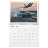 Drift Car Calendar Kalender (Mär 2027)