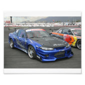 Drift Car Fotodruck (Vorne)