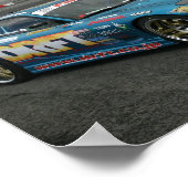 Drift Car Poster (Ecke)