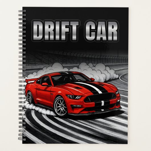 Drift Car Roter Muscle Planer (Vorderseite)