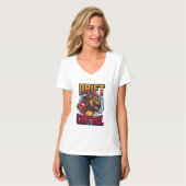 Drift Control Cybernetic Gorilla Grafik T-Shirt (Vorderseite Vollansicht)