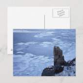 Drift Ice of Lake Notori 2 Postkarte (Vorne/Hinten)