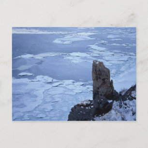 Drift Ice of Lake Notori 2 Postkarte