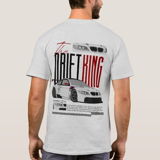 "DRIFT KING" T-Shirt (Rückseite)