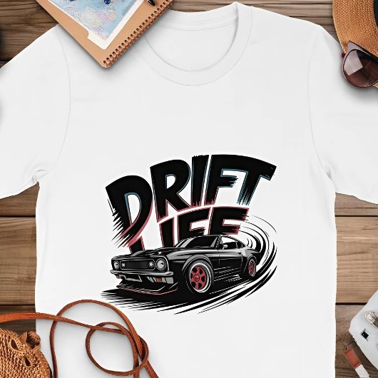 Drift Life ästhetisch, modern T-Shirt