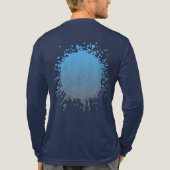 Drift über Dünen Tri-Blend Shirt (Rückseite)