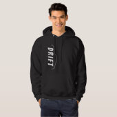 drift vertical text hoodie (Vorne ganz)