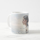 Drift With Grace Celestial Ocean Vision Tasse (Vorderseite Links)