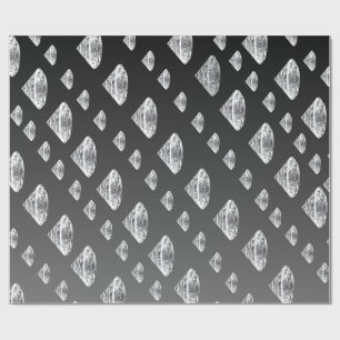 Driftdiamanten Luxuriöse Hochzeiten Geschenkpapier