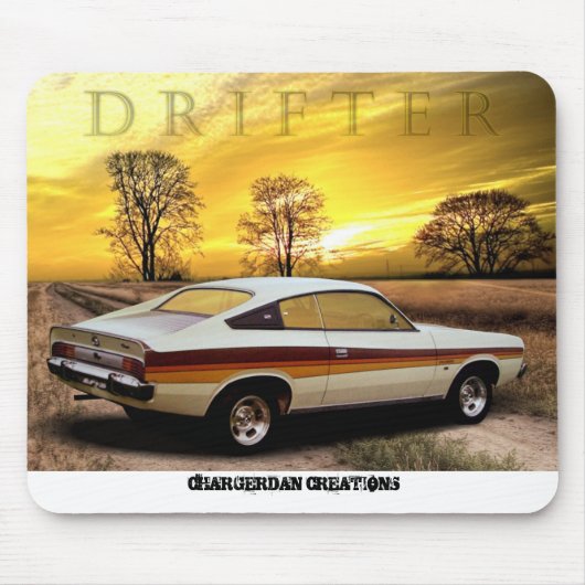 DRIFTER Chrysler-LadegerätMausunterlage Mousepad (Vorne)