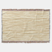 Driftholzmuster - braun, beige und creme decke (Vorderseite)