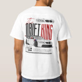 Drifting Machine – Speed & Smoke T-Shirt (Rückseite)