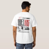 Drifting Machine – Speed & Smoke T-Shirt (Schwarz voll)