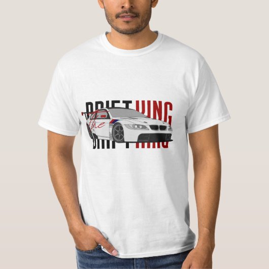 Drifting Machine – Speed & Smoke T-Shirt (Vorderseite)