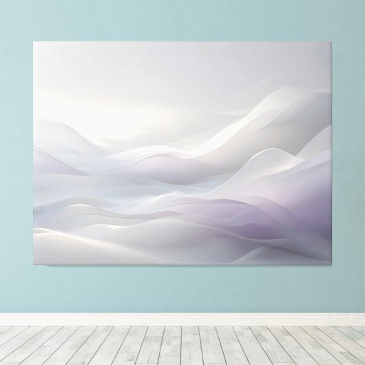 Drifting March Ether Leinwanddruck (Insitu (Holzboden))