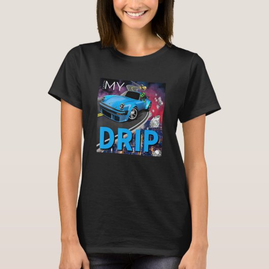 Drifting over the city T-Shirt (Vorderseite)