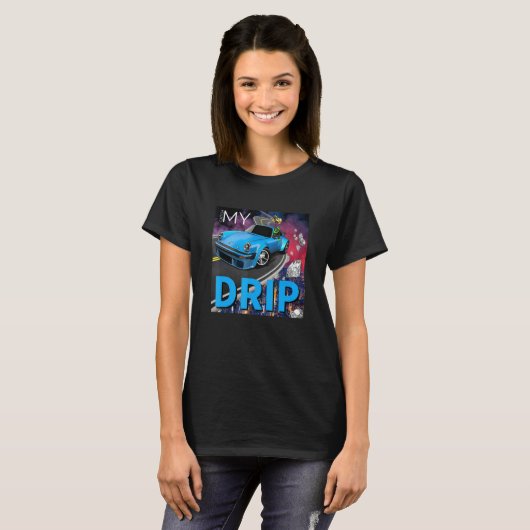Drifting over the city T-Shirt (Vorne ganz)