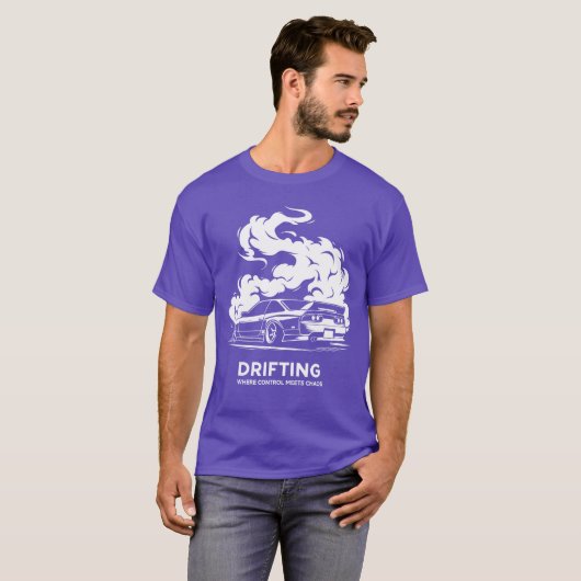 Drifting Racing Motorsport Drift Racing T-Shirt (Vorne ganz)