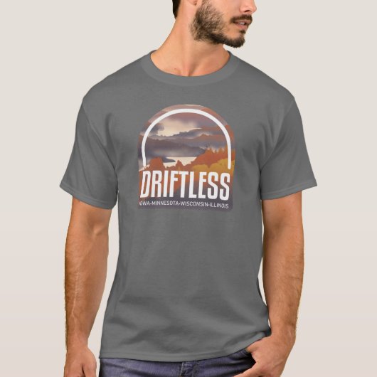 Driftless Mädchen T-Shirt (Vorderseite)