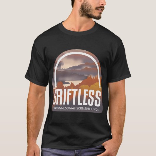 Driftless T-Shirt (Vorderseite)