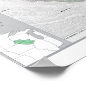 Driftlose Region Poster (Ecke)