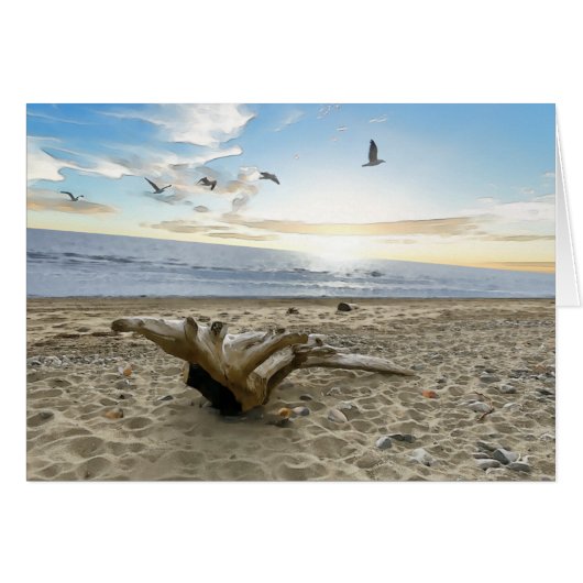 Driftwood - 5" x 7" Art Card (Vorderseite (Horizontal))