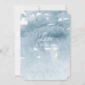 Driftwood Arbor Boho Beach Wedding Einladung (Rückseite)