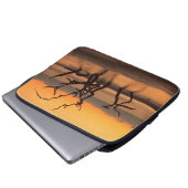 Driftwood Beach auf Sunrise Jekyll Island Georgia Laptopschutzhülle (Vorne Knopf)