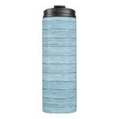 Driftwood Beach Design Thermal Tumbler. Thermosbecher (Vorderseite)