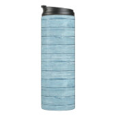 Driftwood Beach Design Thermal Tumbler. Thermosbecher (Nach rechts gedreht)