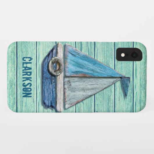 Driftwood Beach iPhone XR heller Jade Case-Mate iPhone Hülle (Rückseite (Horizontal))