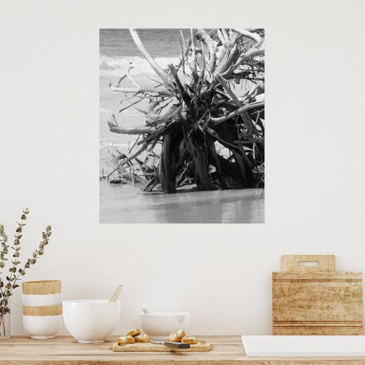 Driftwood Burial Poster (Küche)