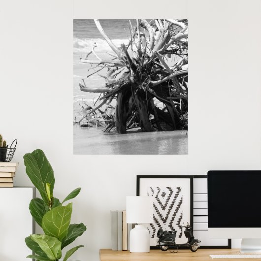 Driftwood Burial Poster (Heimbüro)