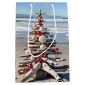 Driftwood Christmas Tree Mittlere Geschenktüte (Vorderseite)