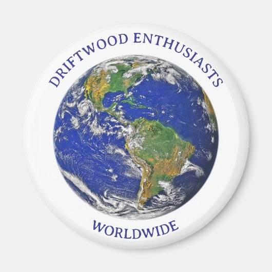 DRIFTWOOD ENTHUSIASTS WORLDWIDE MAGNET (Vorne)
