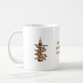 DRIFTWOOD ENTHUSIASTS WORLDWIDE. WHITE MUG ite mug Kaffeetasse