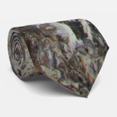 Driftwood Gran Pattern Foto Rustikales Holzkorn Krawatte (Gerollt)