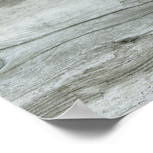 Driftwood-Hintergrund Poster (Ecke)