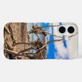 Driftwood-Kunstwerk am Hokitika Beach, Neuseeland Case-Mate iPhone Hülle (Rückseite (Horizontal))
