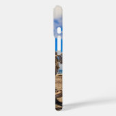 Driftwood-Kunstwerk am Hokitika Beach, Neuseeland Case-Mate iPhone Hülle (Rückseite / Links)